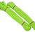 Spårlina 15m 4mm neongul gummerad